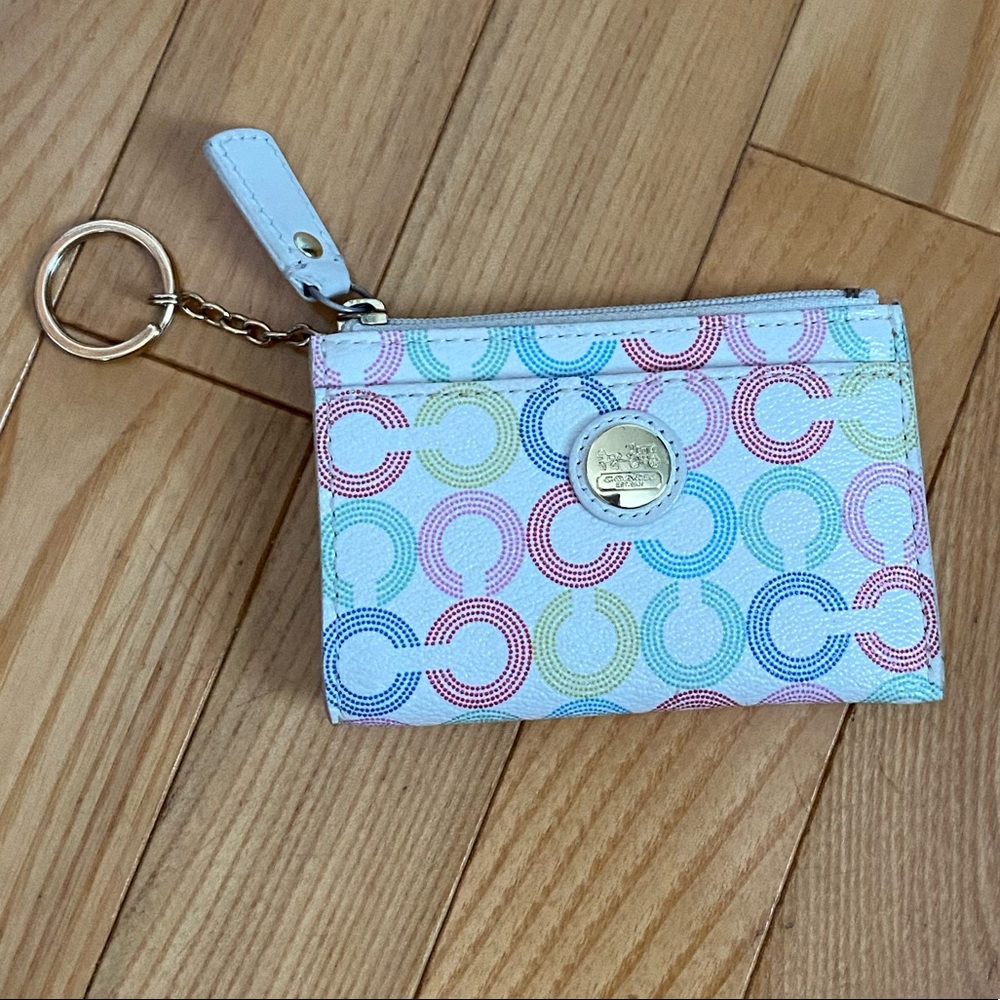 Coach keychain wallet